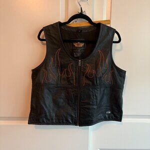 Harley Davidson Leather Vest